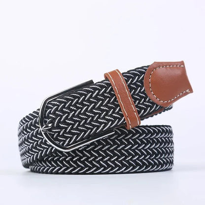 Stretchy Casual Belt Crafted from Elastic Fabric
