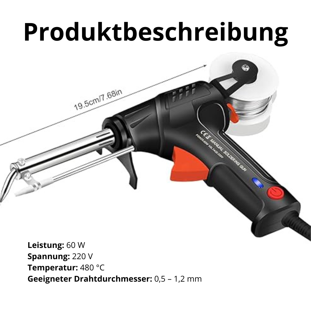 QuickHeat Soldering Tool | 20-Second Precision Soldering for Electronics