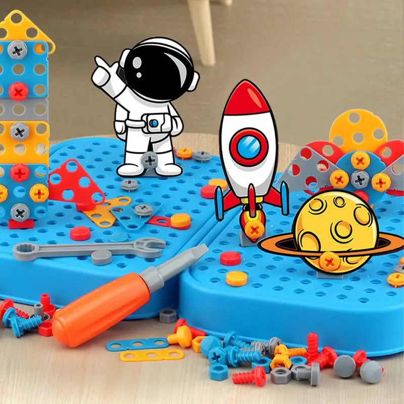 3D Tool Set for Kids Inspired by Montessori Method