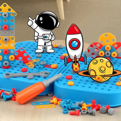 3D Tool Set for Kids Inspired by Montessori Method
