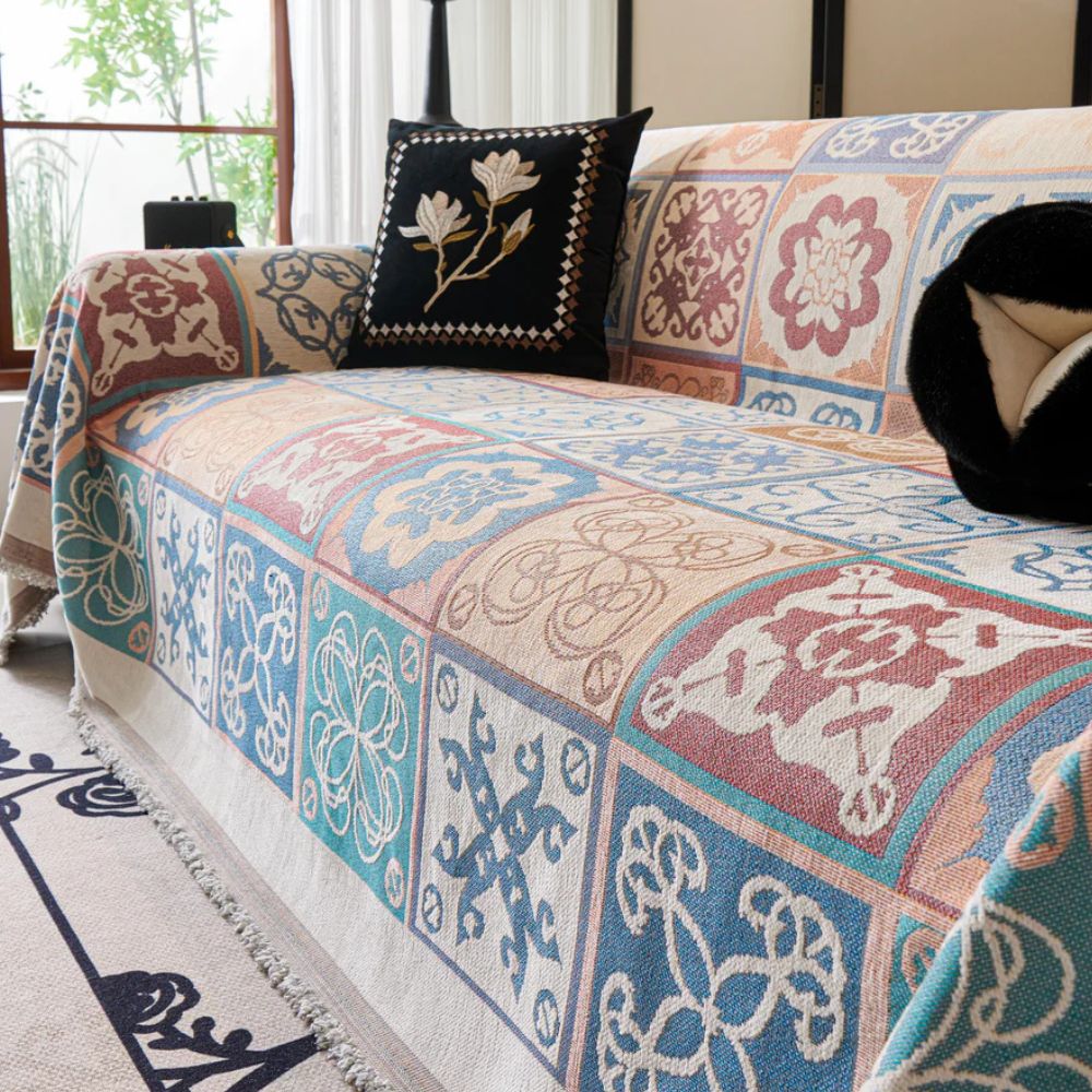 Heritage Mosaic Sofa Protector