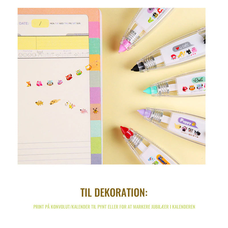 Charming Decorative Adhesive Pen