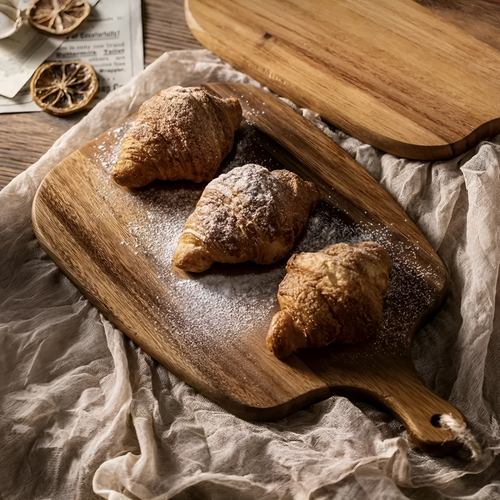 Elegant Solid Wood Serving Tray for Every Occasion