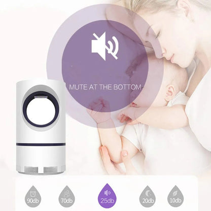 Whisper-Quiet UV Insect Eliminator - Eco-Friendly Bug Defense for Home & Garden