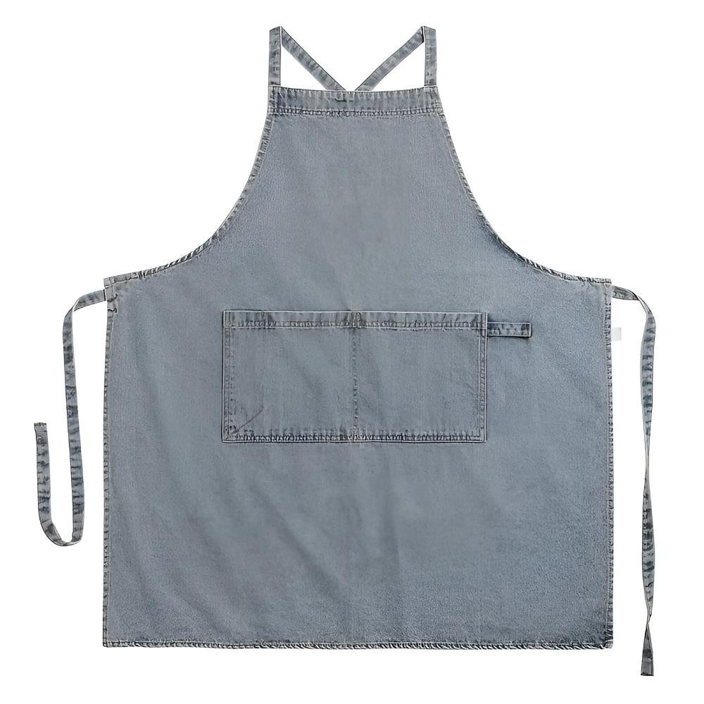 Classic Cotton Denim Work Apron for All Tasks