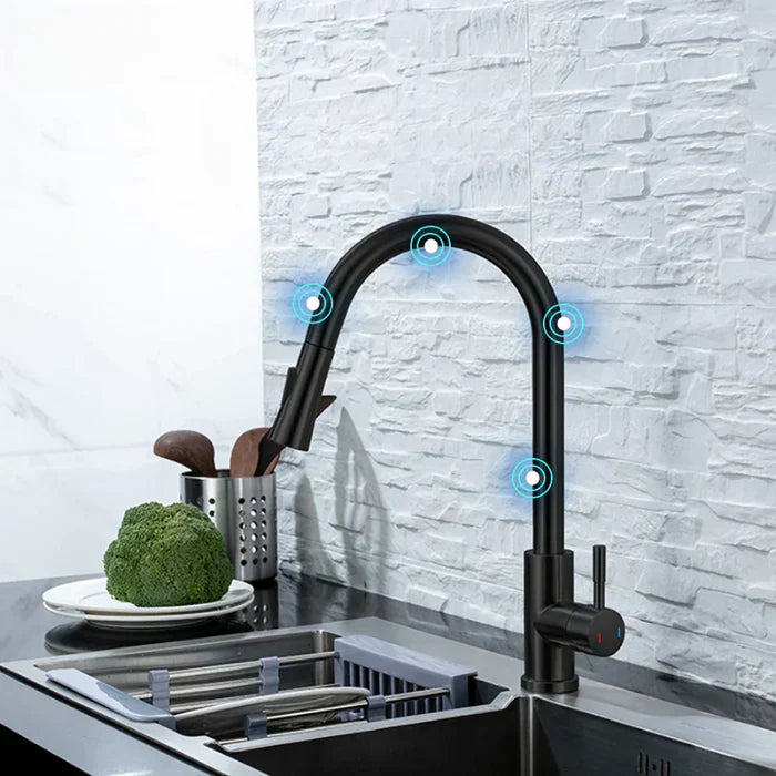 Touch Sensor Kitchen Faucet – Easy Control Water Tap