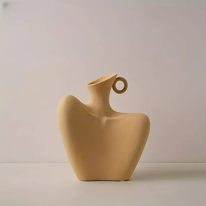 Contemporary Ceramic Vase for Floral Arrangements