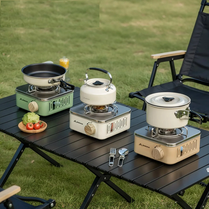 Outdoor Picnic and Camping Gas Stove – Portable Cassette Burner