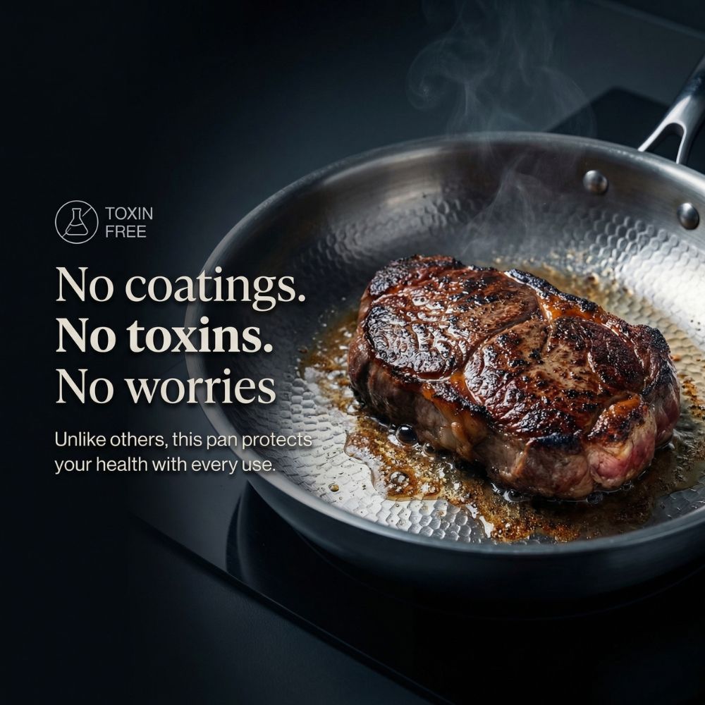 Titanium Kitchen Cookware Collection – Non-Stick Pots and Pans