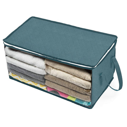 Compact Folding Storage Organizer for Clothes - 58x31x30 cm