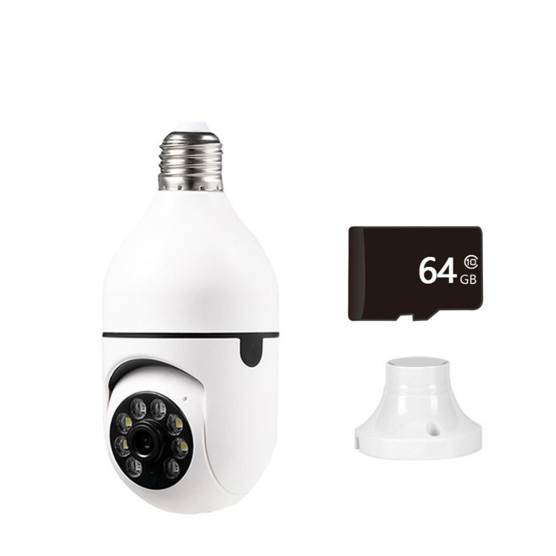 Smart Bulb Security Camera with HD Vision
