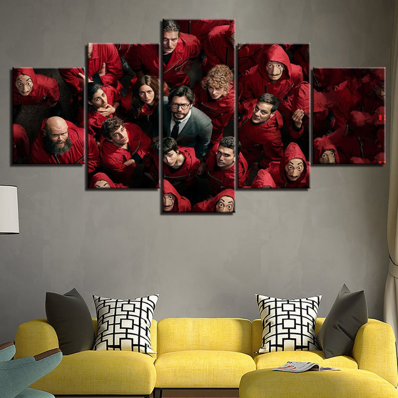 Stunning 5-Piece Canvas Art Set for Unique Spaces