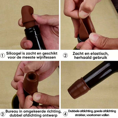 Reusable Champagne Bottle Stopper - Buy 2 Get 2 Free [Last Day Sale]