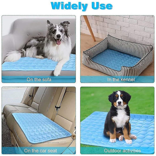 Self-Cooling Dog Mat – Washable and Gel-Free Design