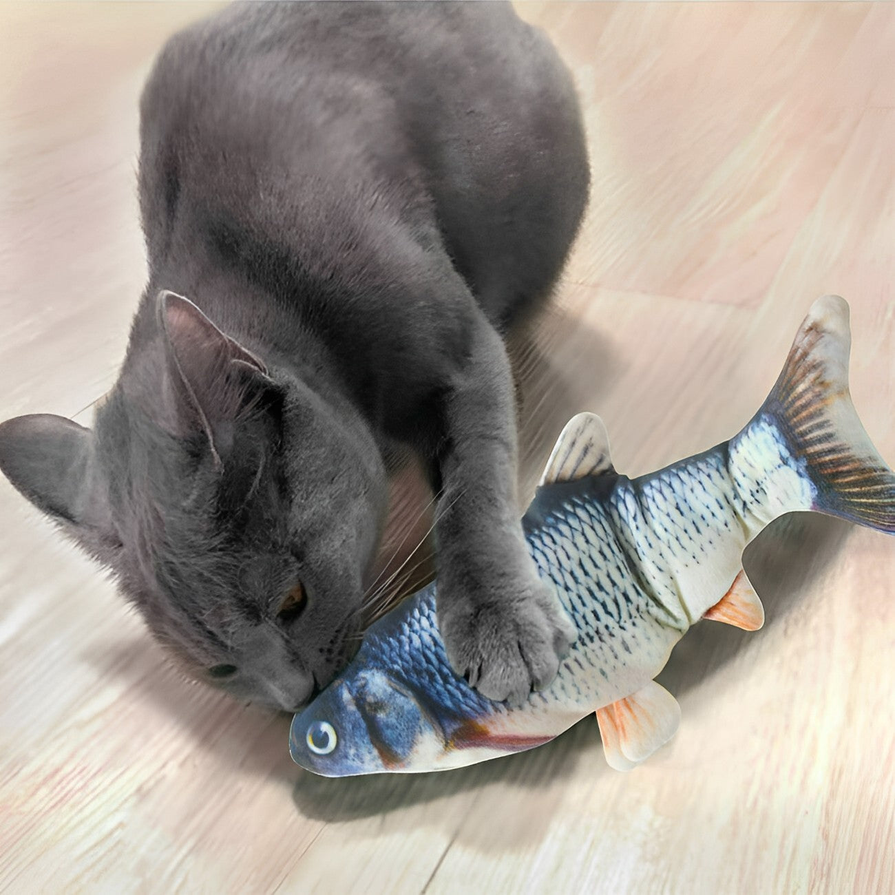 Interactive Flopping Fish Toy for Cats