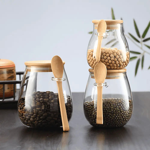 Airtight Kitchen Storage Container for Coffee and Tea