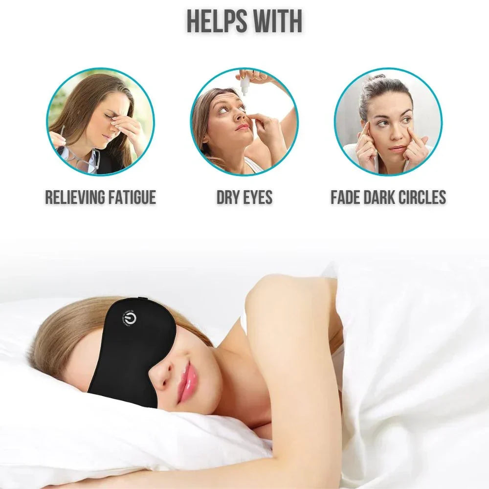 Wireless Comfort Eye Mask with Adjustable Heating
