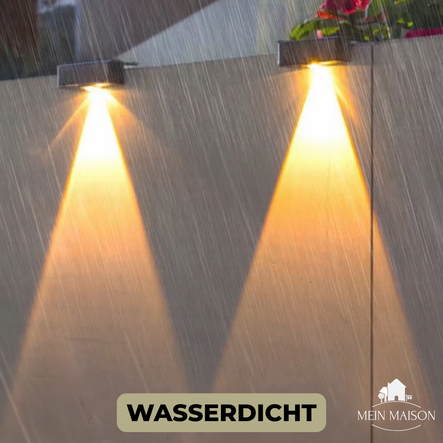 Solar Garden Light – Wireless & Weatherproof IP65 with 3 Lighting Modes