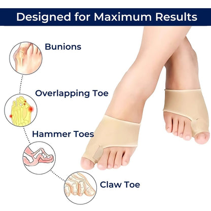 Bunion Separator for Big Toe Alignment and Pain Relief – Non-Invasive Aid