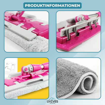 Flat Mop for Spotless Floors – Practical Cleaning Tool