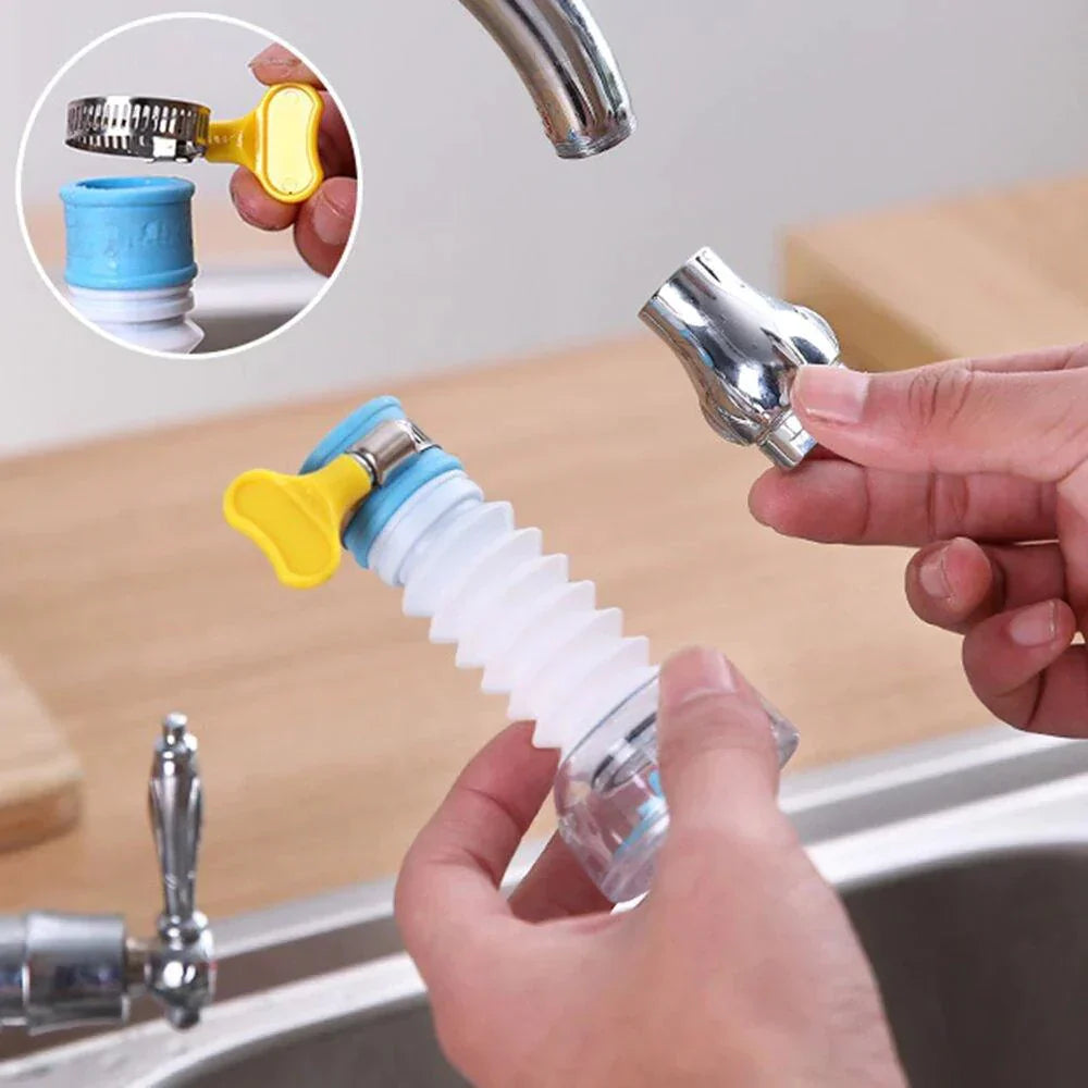 360-Degree Rotating Kitchen Showerhead Attachment