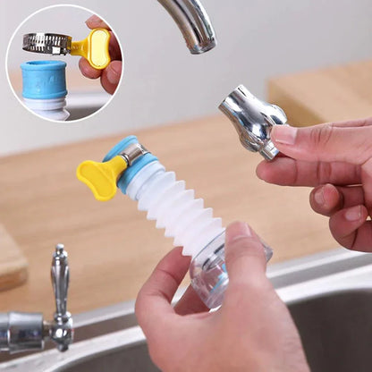 360-Degree Rotating Kitchen Showerhead Attachment