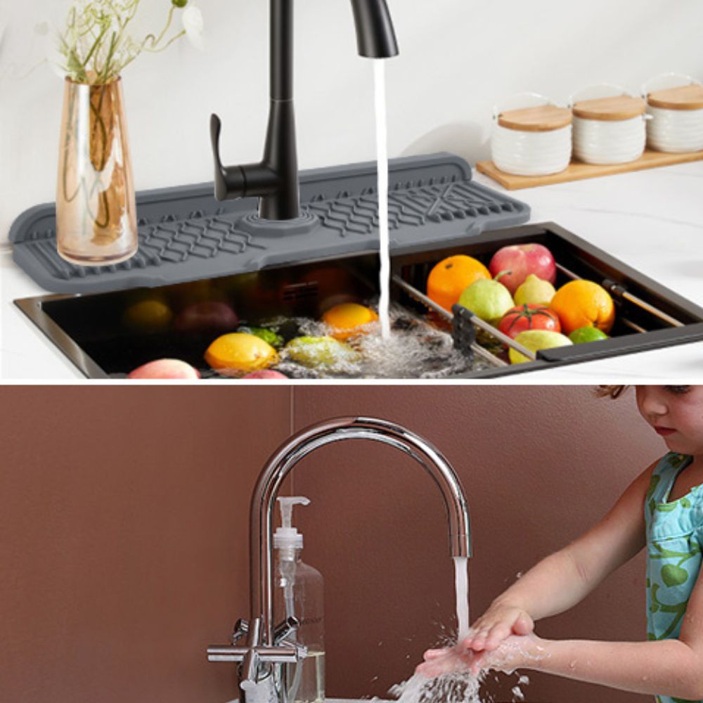 DripGuard Sink Mat for Effortless Clean-Up