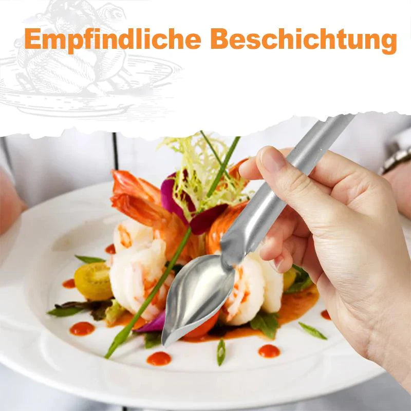 Creative Drizzle Spoon for Artistic Cooking – Last Day Discount