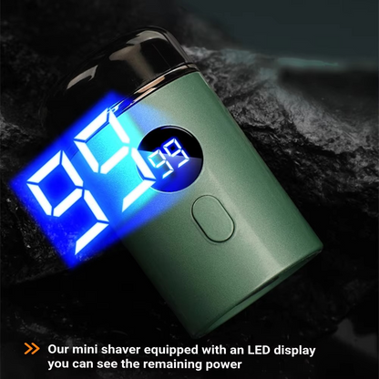 Compact Rechargeable Electric Shaver for Effortless Grooming