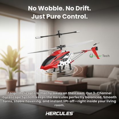 Crash-Resistant Compact Helicopter for Kids and Adults