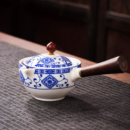 Tea Set – Timeless Elegance – Handmade – Porcelain & Glass