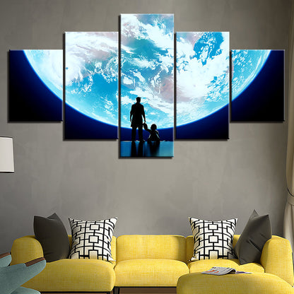 Large Canvas Artwork - World Landscape Wall Decor