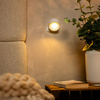 Cordless Modern Lighting – Adjustable Beam Rechargeable Wall Light