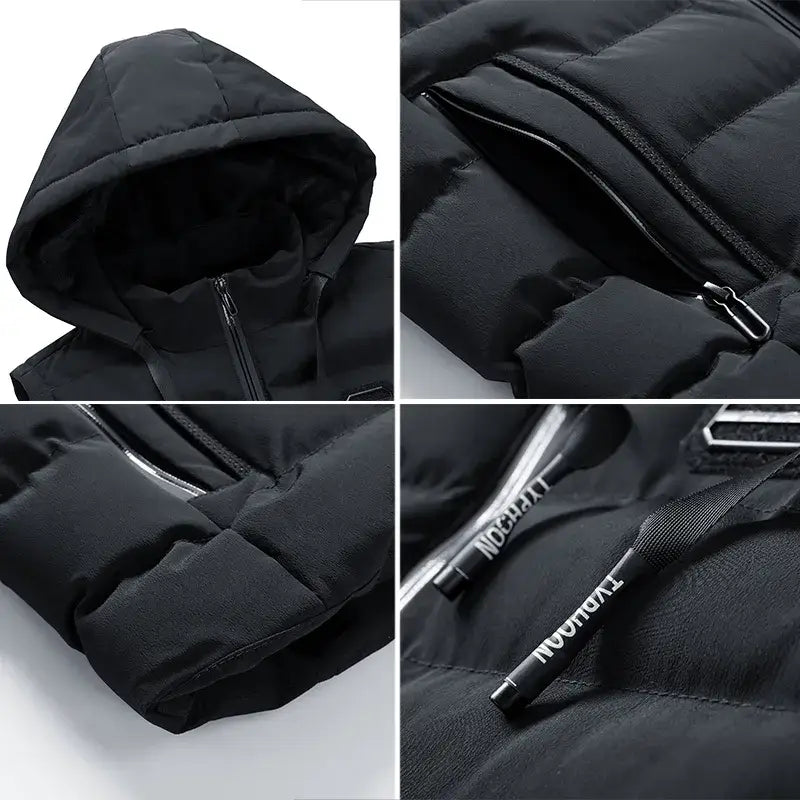 Men's Versatile Hooded Vest for Every Adventure