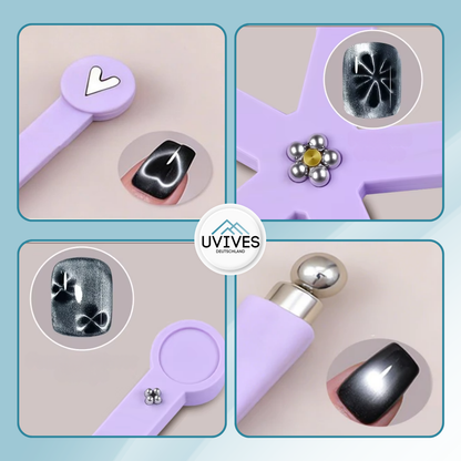 Create Perfect Magnetic Nail Art Instantly Every Time