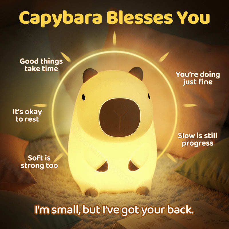 Capybara Squishy Night Light – Perfect Gift for All Ages