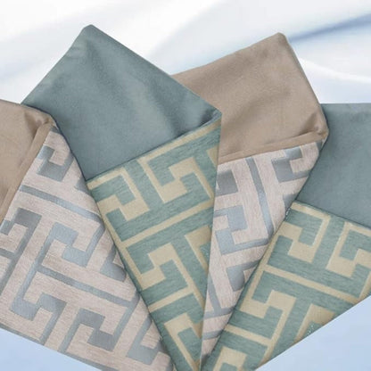 Chic Labyrinth Design Throw Pillow Cover