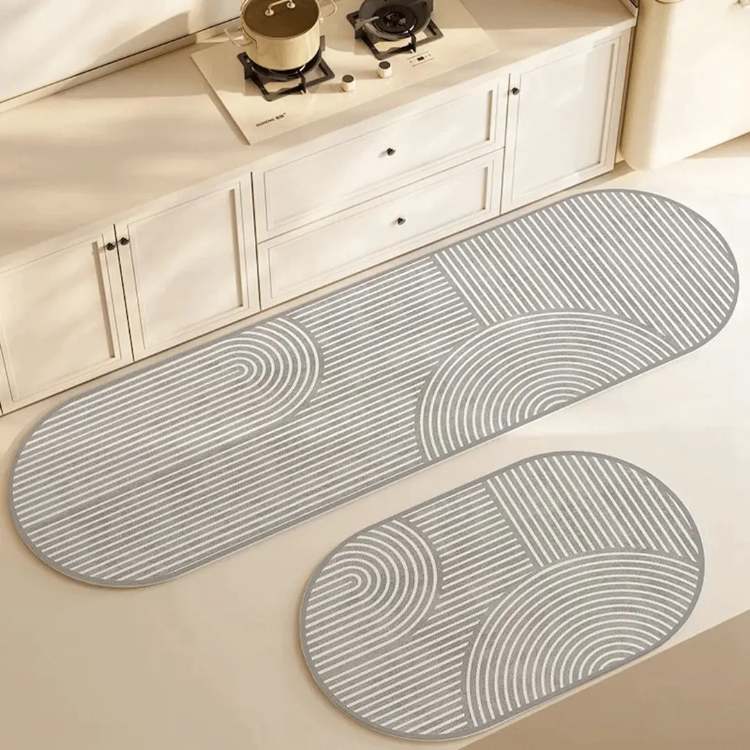 Non-Slip Kitchen Rug with High Absorbency