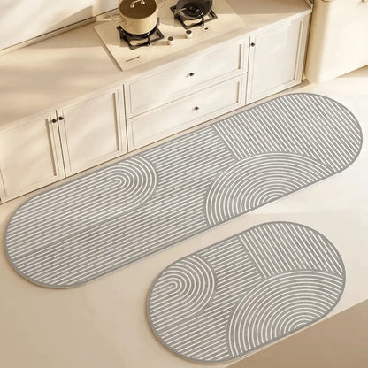 Non-Slip Kitchen Rug with High Absorbency