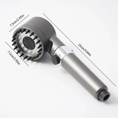 High-Pressure Shower Head with Water Filter and 3 Spray Settings