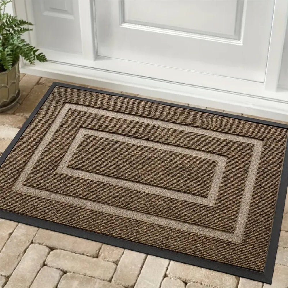 Elegant Dirt Guard Welcome Mat for Home and Patio