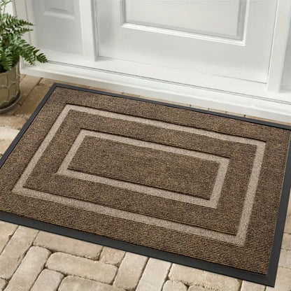 Elegant Dirt Guard Welcome Mat for Home and Patio