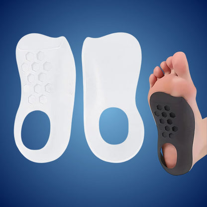 Shoe Insoles for Flat Feet - Arch Support Inserts for Plantar Fasciitis