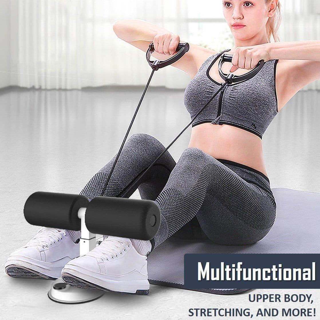 Floor-Mounted Abdominal Trainer