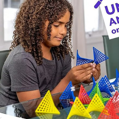 Hyperbolic Building Toy for Creative Play