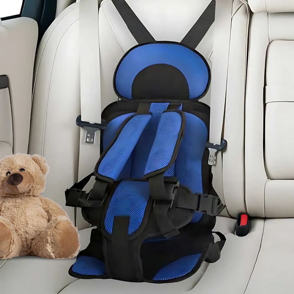 Adjustable Booster Pad Cushion for Children's Car Travel Seats