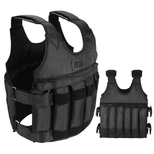 Adjustable 110lb Weighted Vest for Strength and Endurance Training