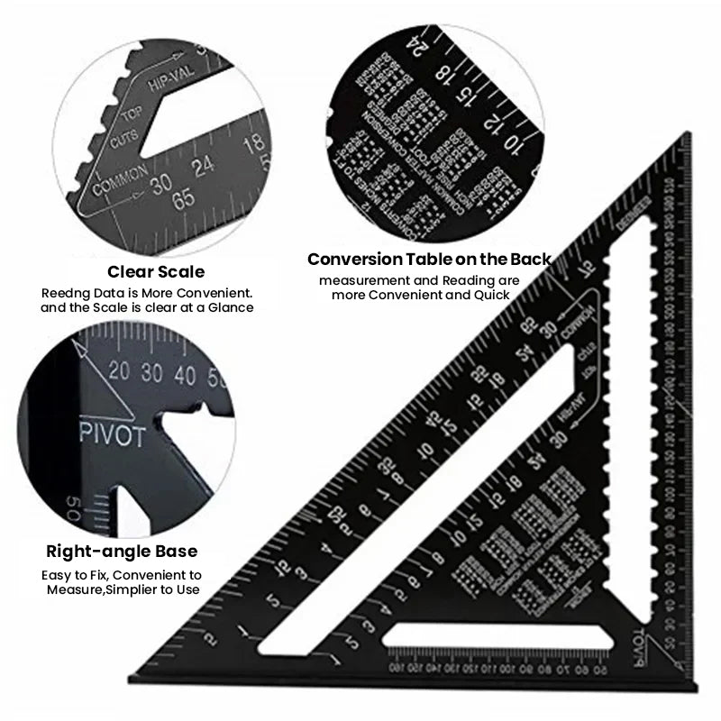 Woodworking Tools Made from Aluminum Alloy