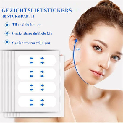Face Lifting Tape – Invisible Skin Support Strips