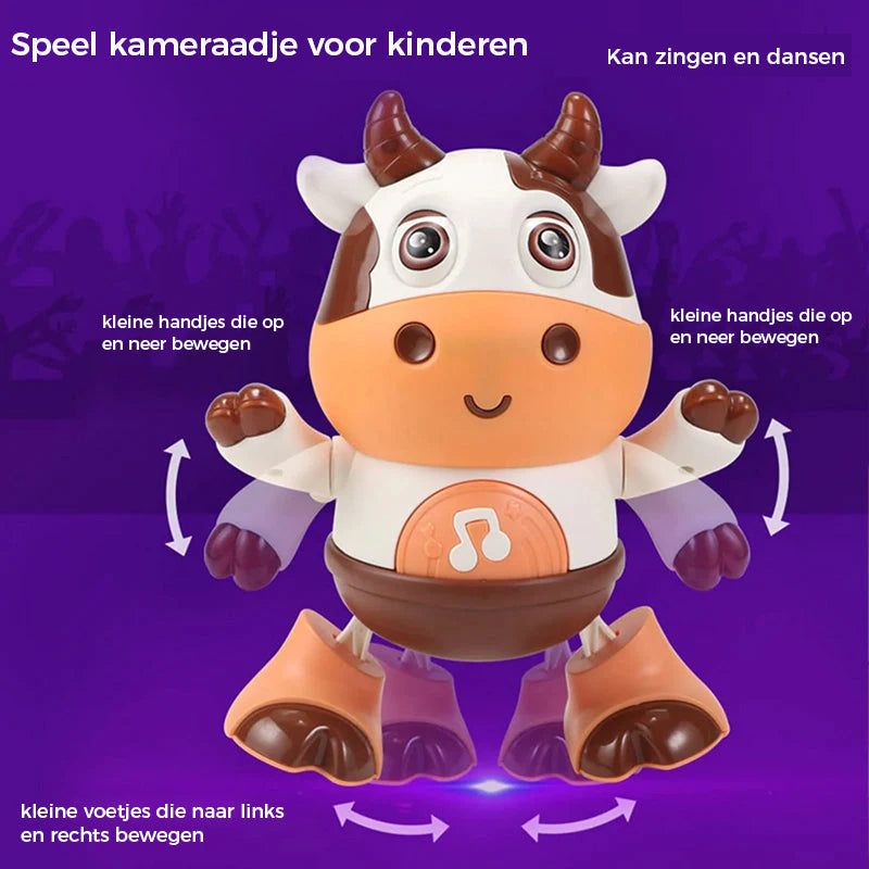 Interactive Musical Cow Toy for Infants